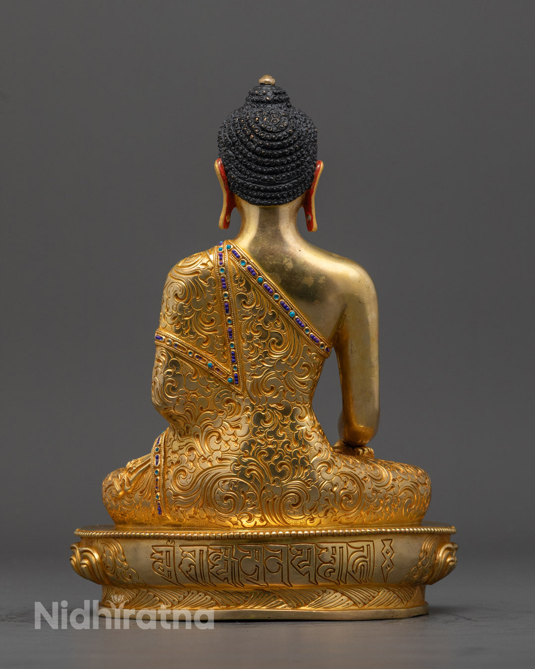 Shakyamuni Buddha Statue | Sacred Hand-Carved Buddhist Art
