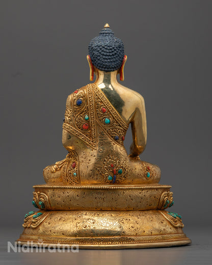 Shakyamuni Buddha Statue | Tibetan Sacred Artwork