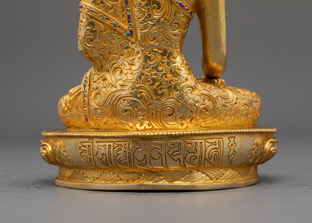 Shakyamuni Buddha Statue | Sacred Hand-Carved Buddhist Art