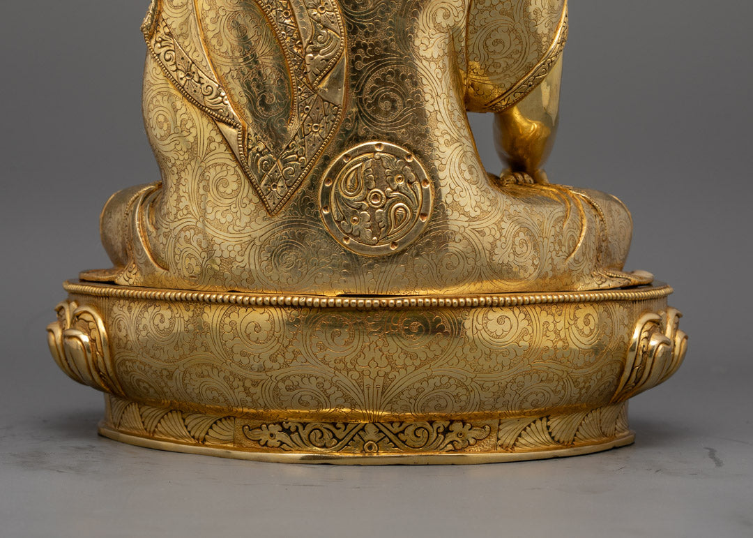 Shakyamuni Buddha Statue | Traditional Nepalese Buddhist Art