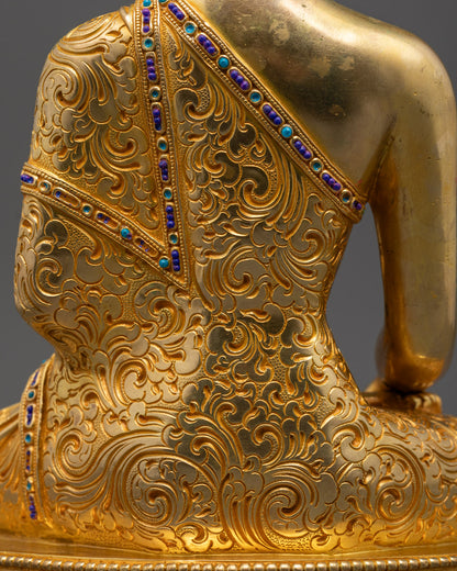 Shakyamuni Buddha Statue | Sacred Hand-Carved Buddhist Art