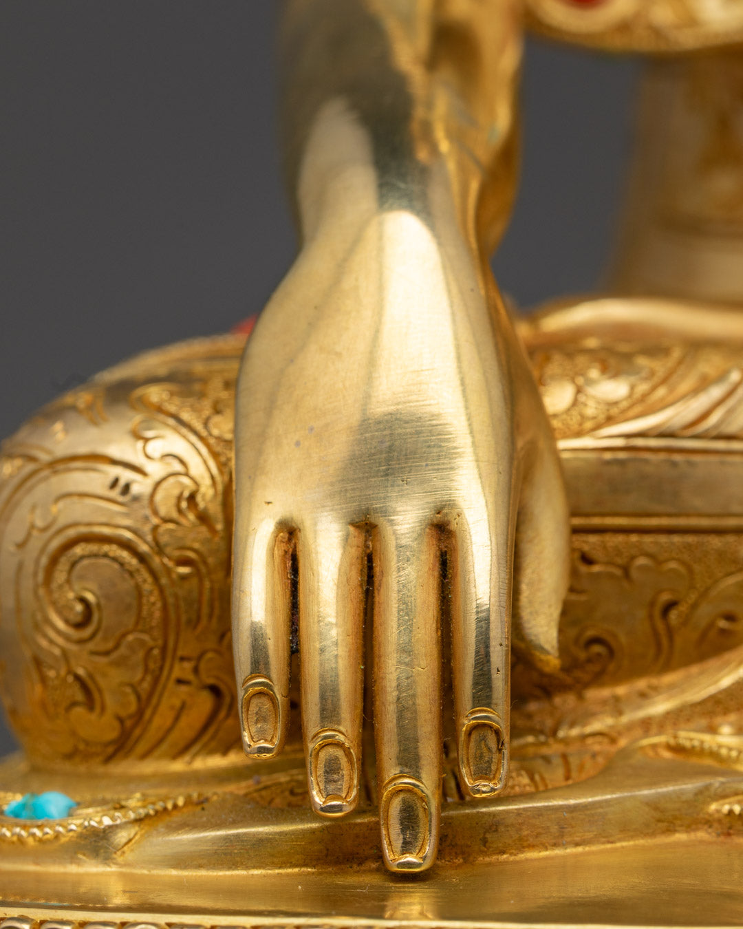 Shakyamuni Buddha Statue | Traditional Tibetan Buddhist Art