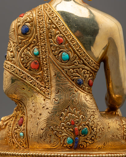 Shakyamuni Buddha Statue | Tibetan Sacred Artwork