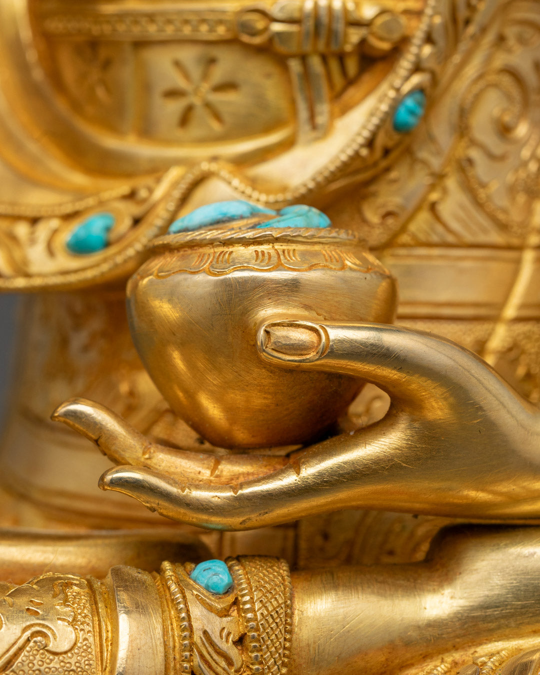 Shakyamuni Buddha Statue | Traditional Tibetan Buddhist Art