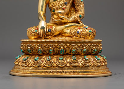 Shakyamuni Buddha Statue | Tibetan Sacred Artwork