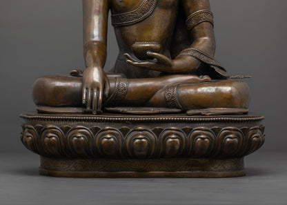 Shakyamuni Buddha Statue | Traditional Buddhist Sculpture