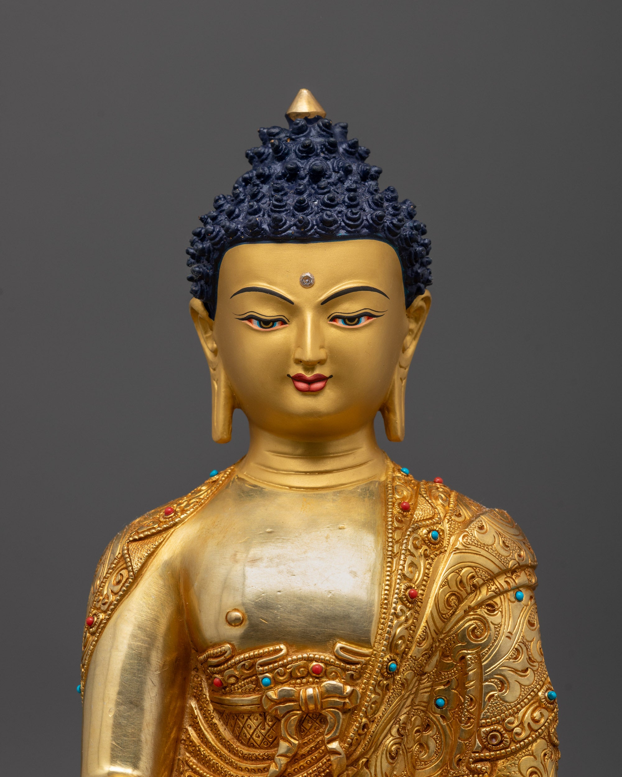 Shop Our Nepal Hand-Carved Buddha Shakyamuni Statue