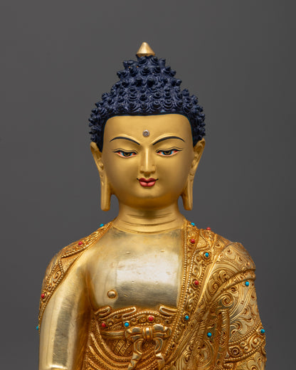 Shop Our Nepal Hand-Carved Buddha Shakyamuni Statue