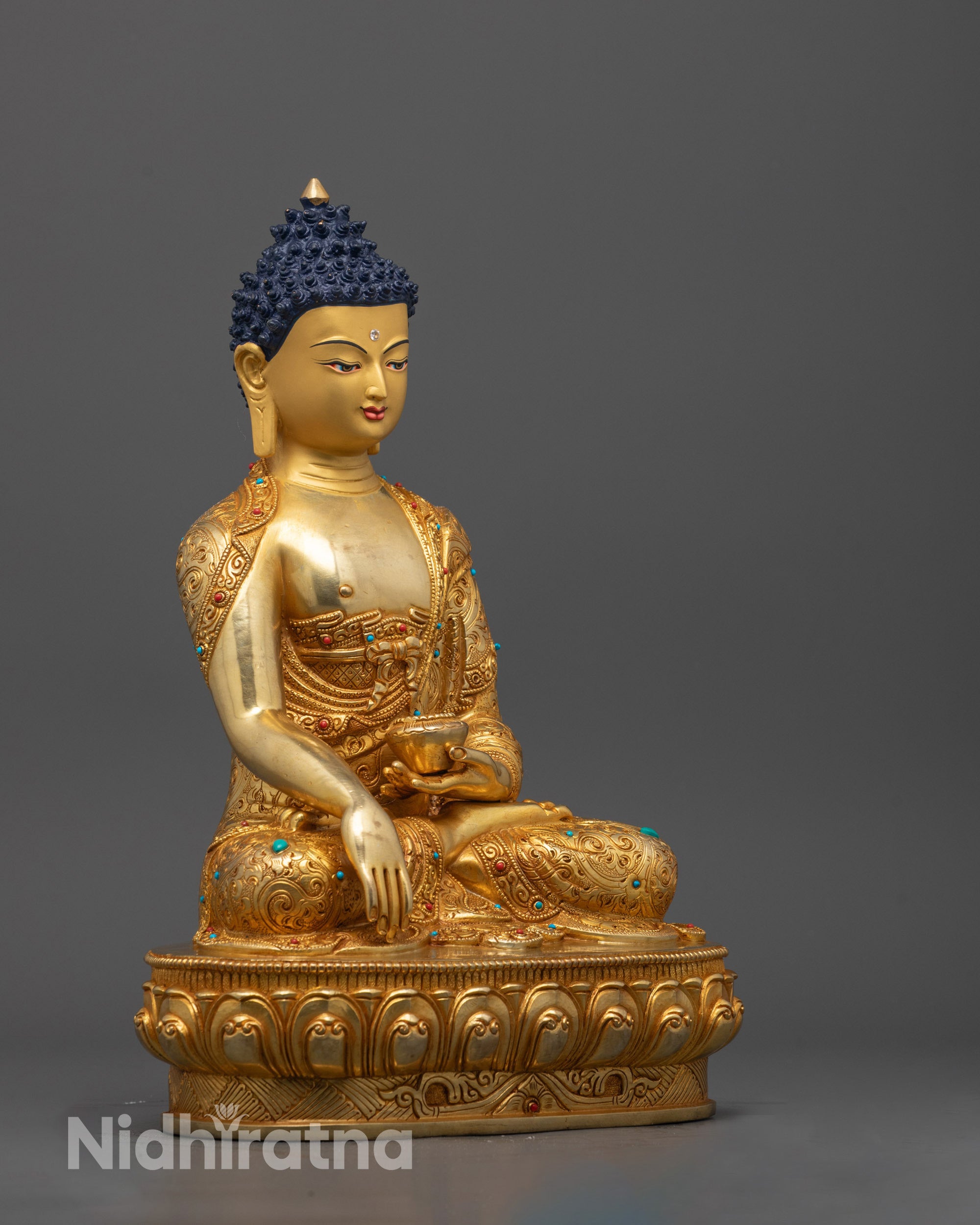 Shop Our Nepal Hand-Carved Buddha Shakyamuni Statue