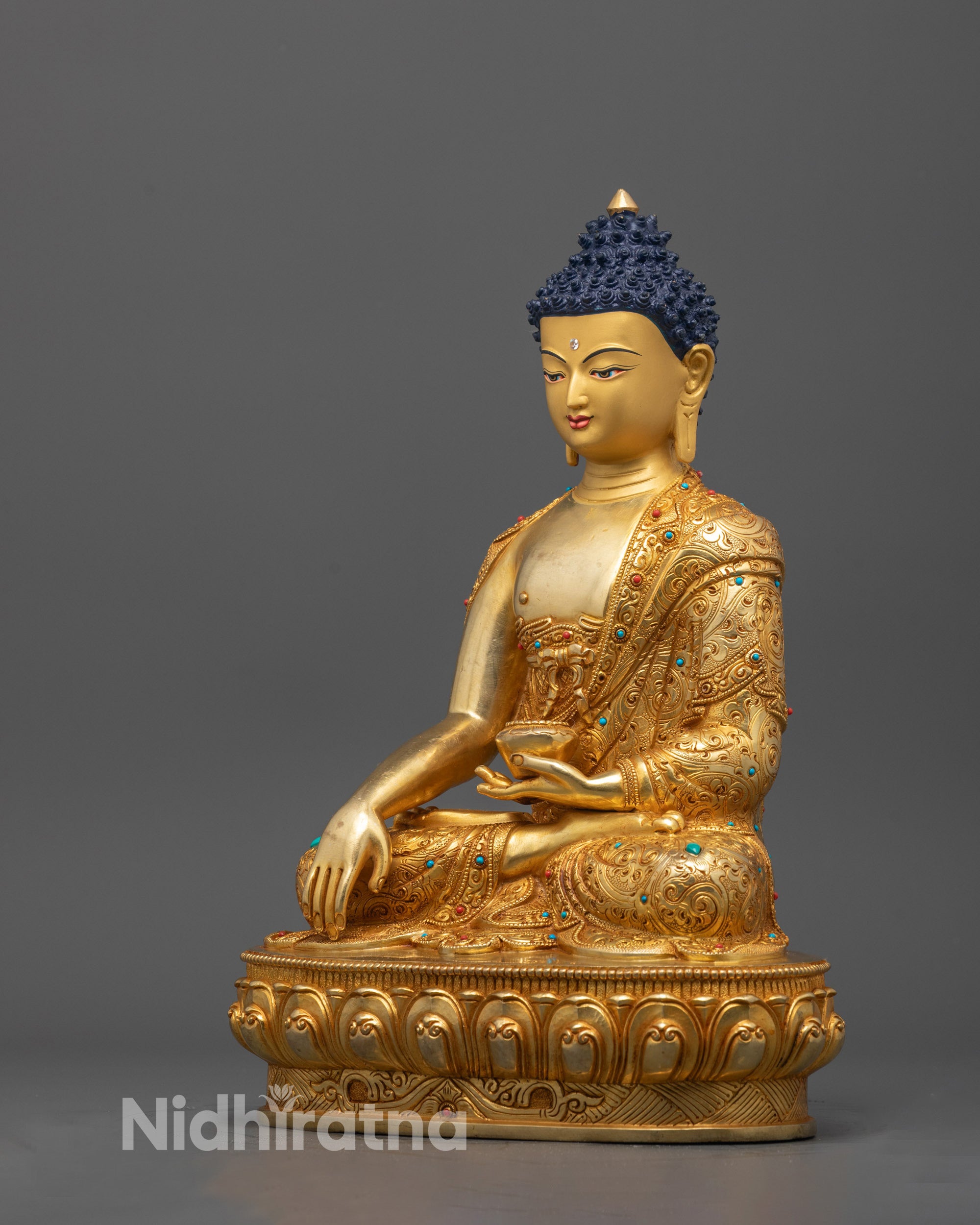 Shop Our Nepal Hand-Carved Buddha Shakyamuni Statue
