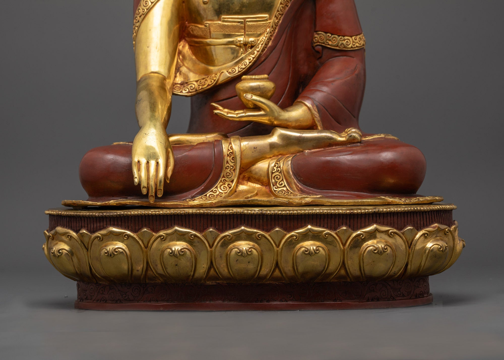 Spiritual Shakyamuni Buddha Statue | Handcrafted Himalayan Statue