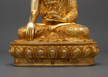 Shop Our Nepal Hand-Carved Buddha Shakyamuni Statue