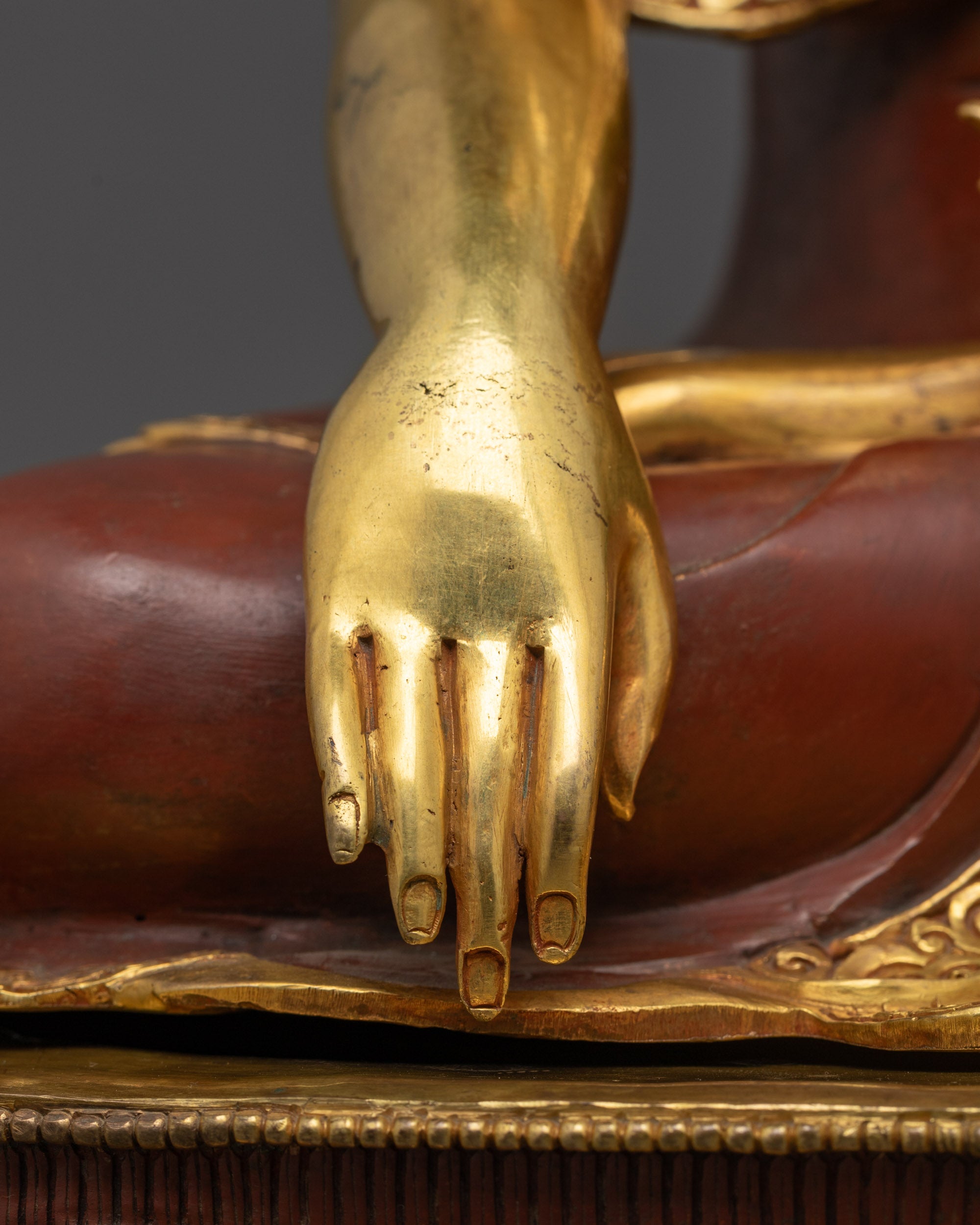 Spiritual Shakyamuni Buddha Statue | Handcrafted Himalayan Statue