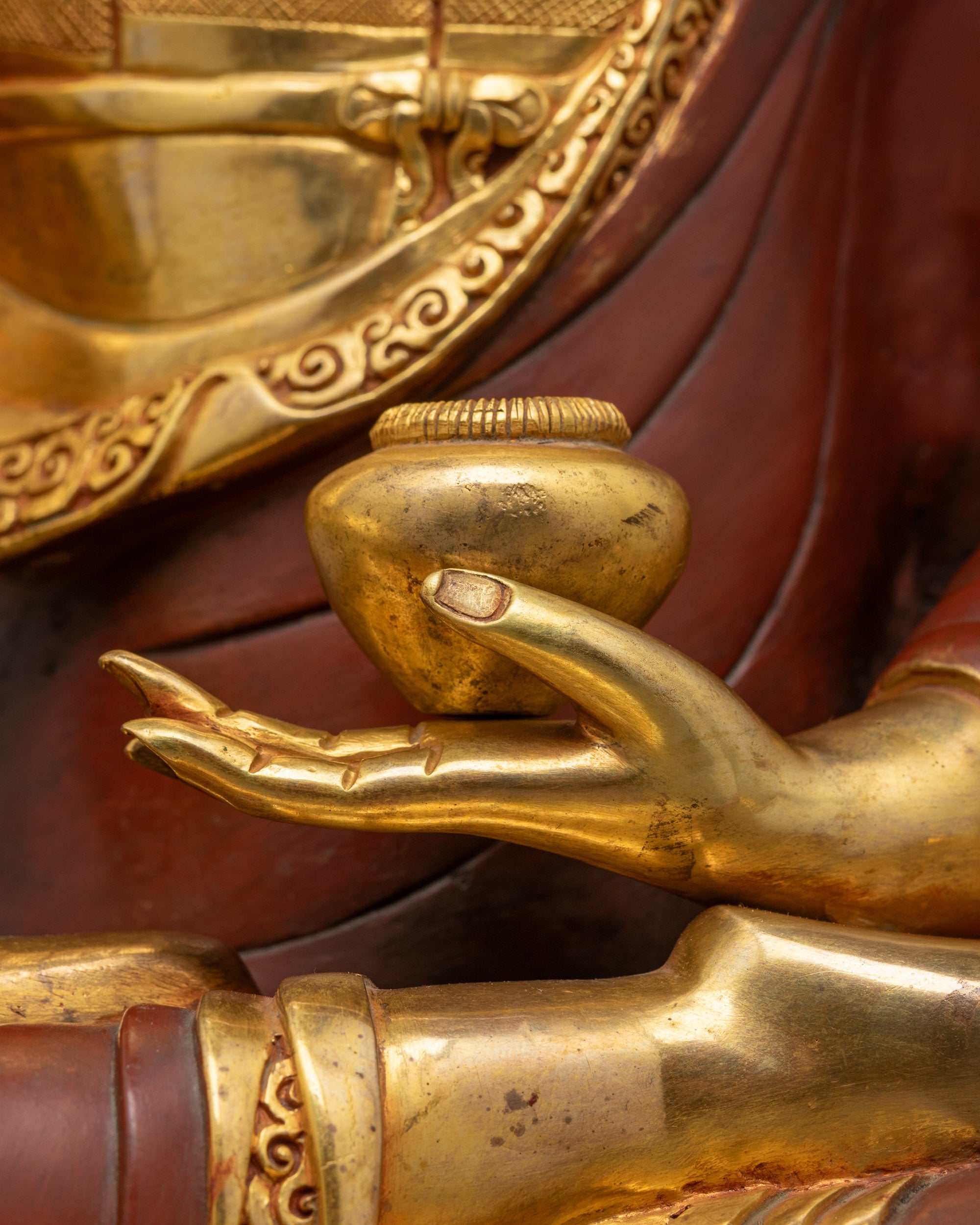 Spiritual Shakyamuni Buddha Statue | Handcrafted Himalayan Statue