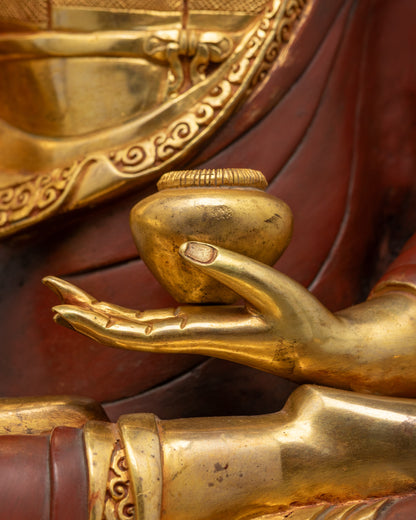 Spiritual Shakyamuni Buddha Statue | Handcrafted Himalayan Statue