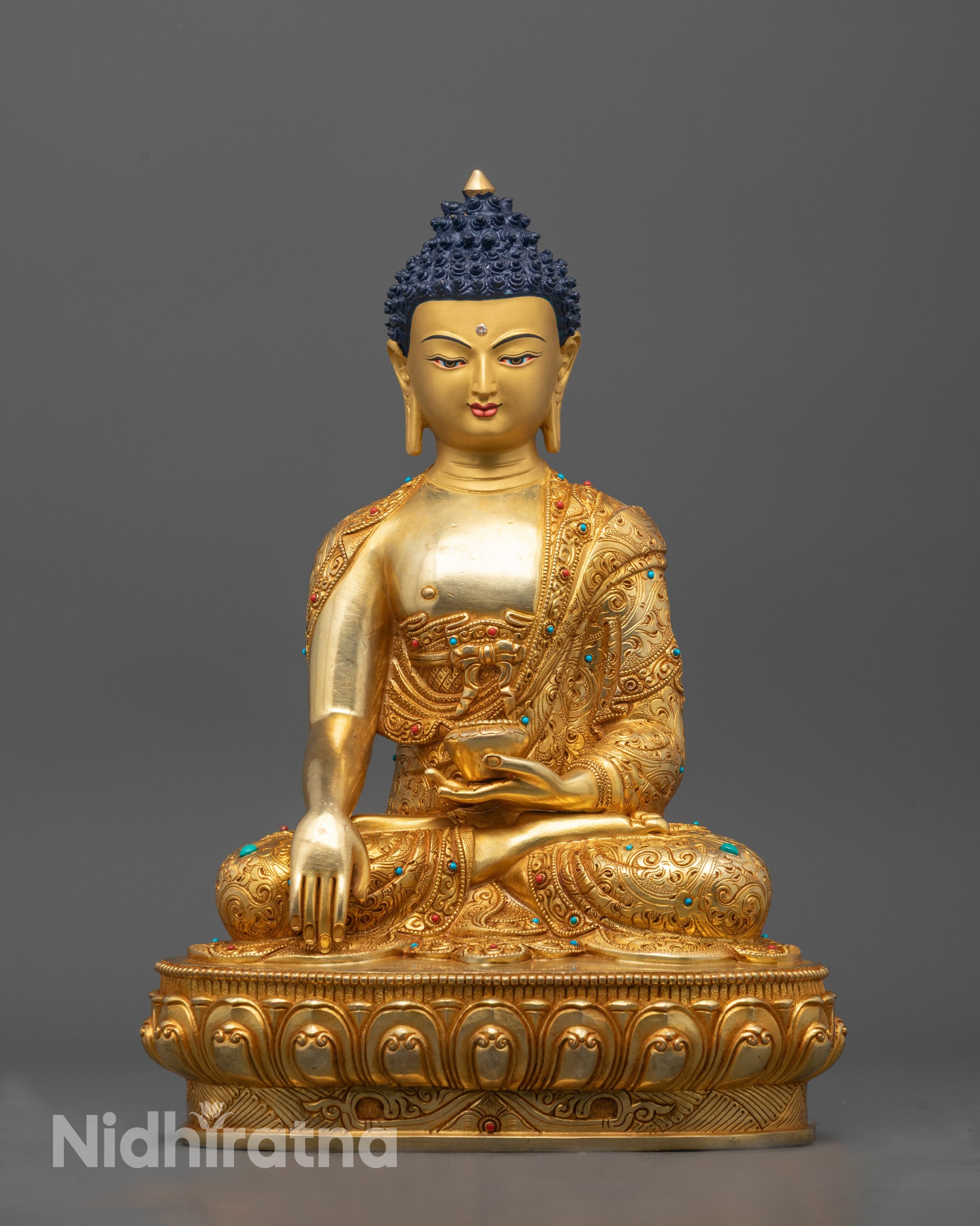 Shop Our Nepal Hand-Carved Buddha Shakyamuni Statue