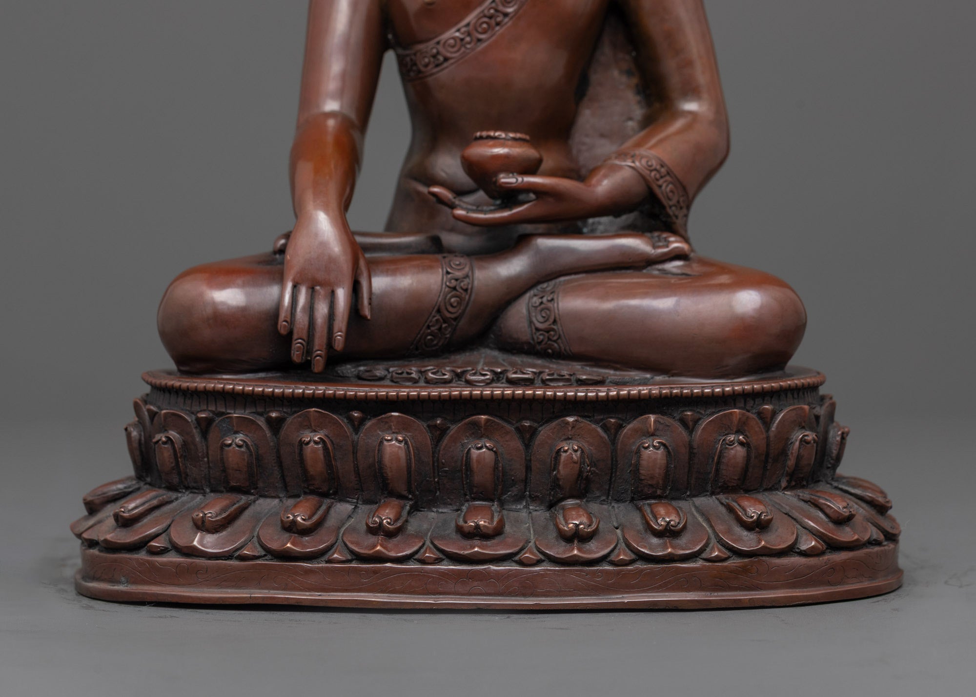 Sacred Shakyamuni Buddha Sculpture | Buddhist Decor for Home