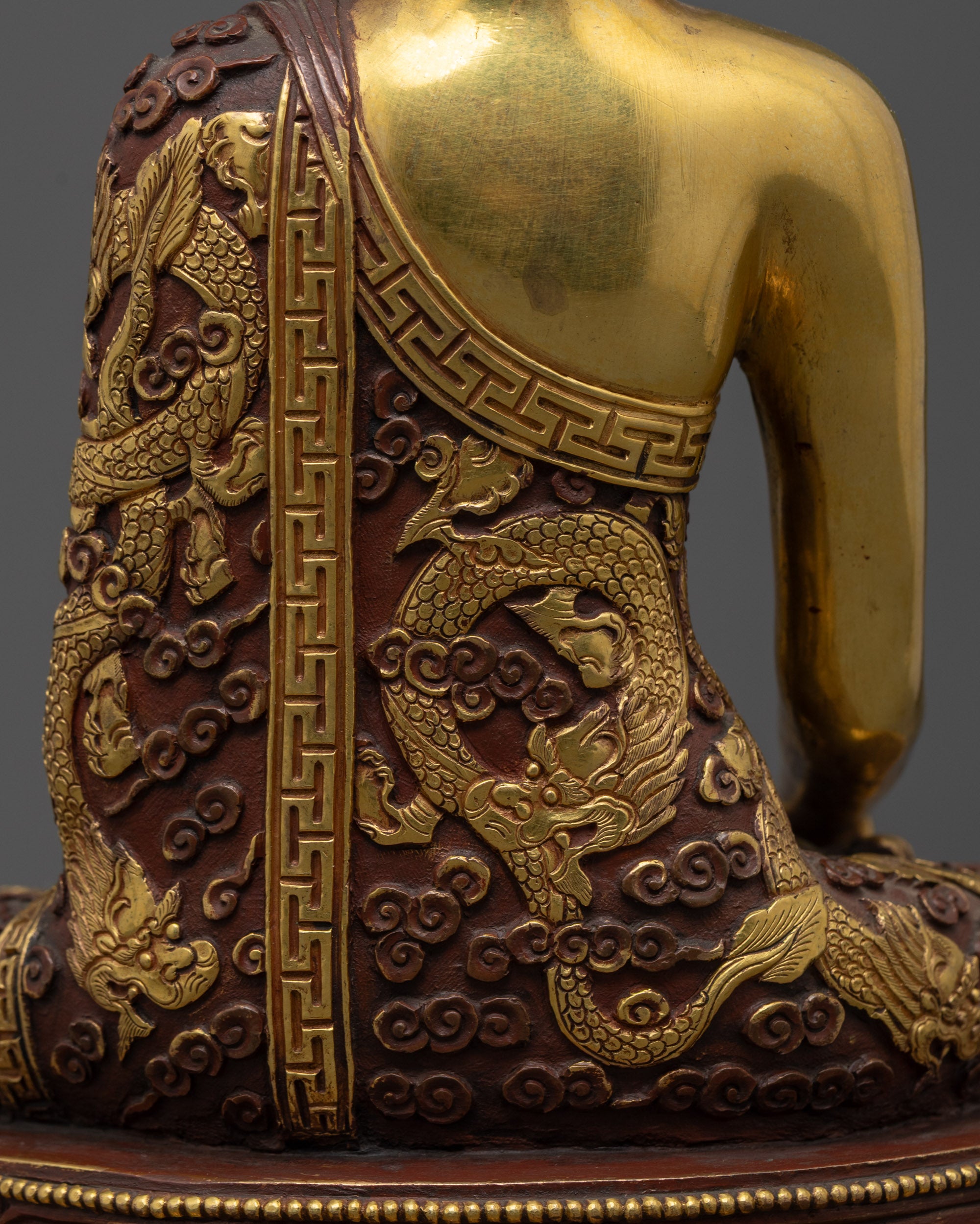 Serene Meditating Buddha Statue | Sacred Shakyamuni Buddha Figurine
