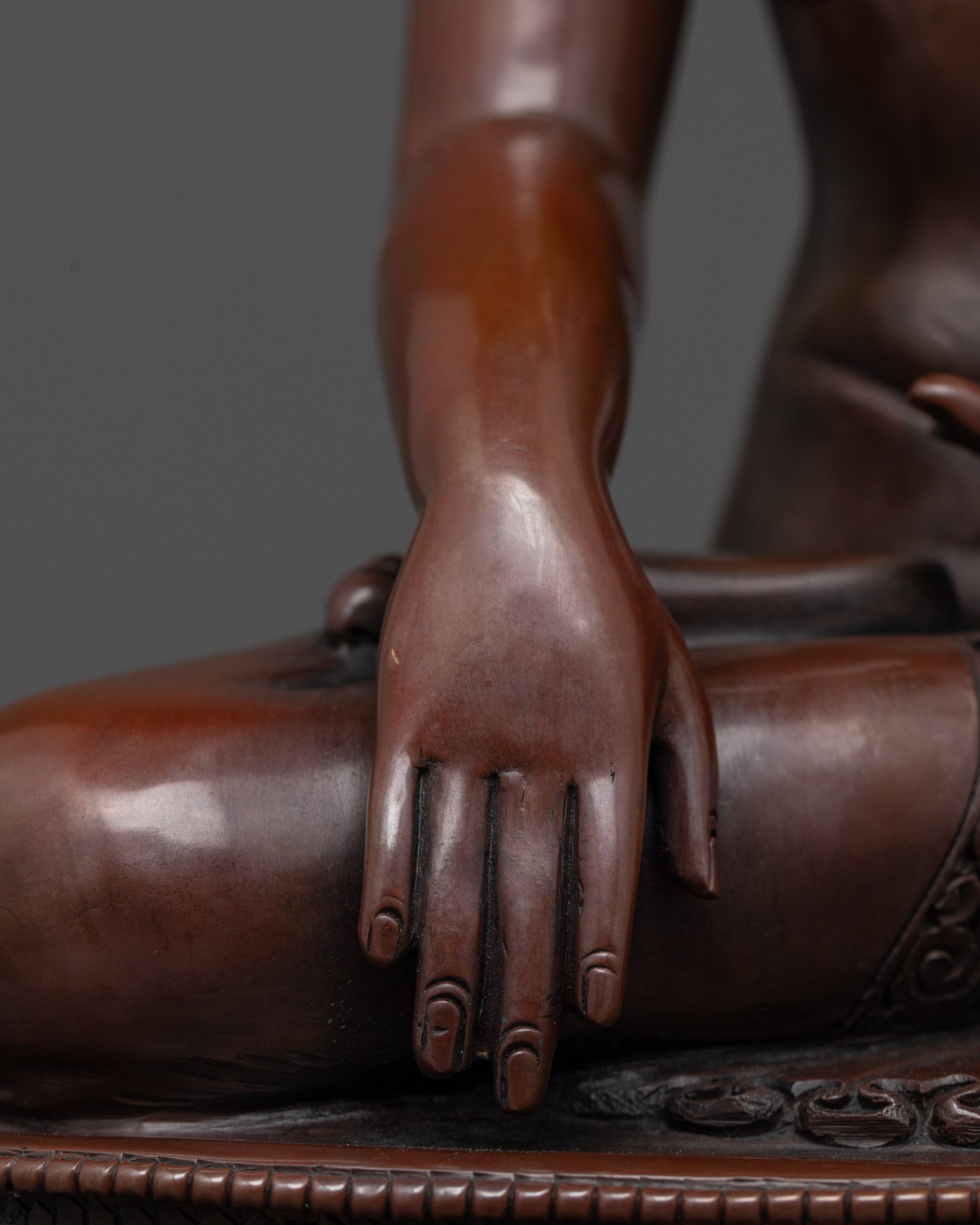 Sacred Shakyamuni Buddha Sculpture | Buddhist Decor for Home