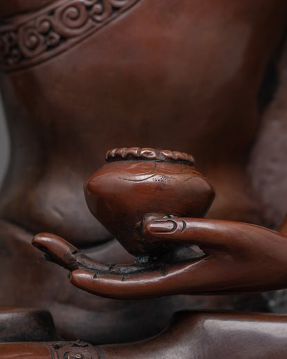 Sacred Shakyamuni Buddha Sculpture | Buddhist Decor for Home
