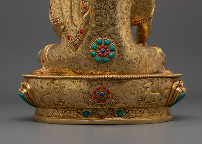 Shakyamuni Buddha Statue | Sacred Tibetan Buddha Figure