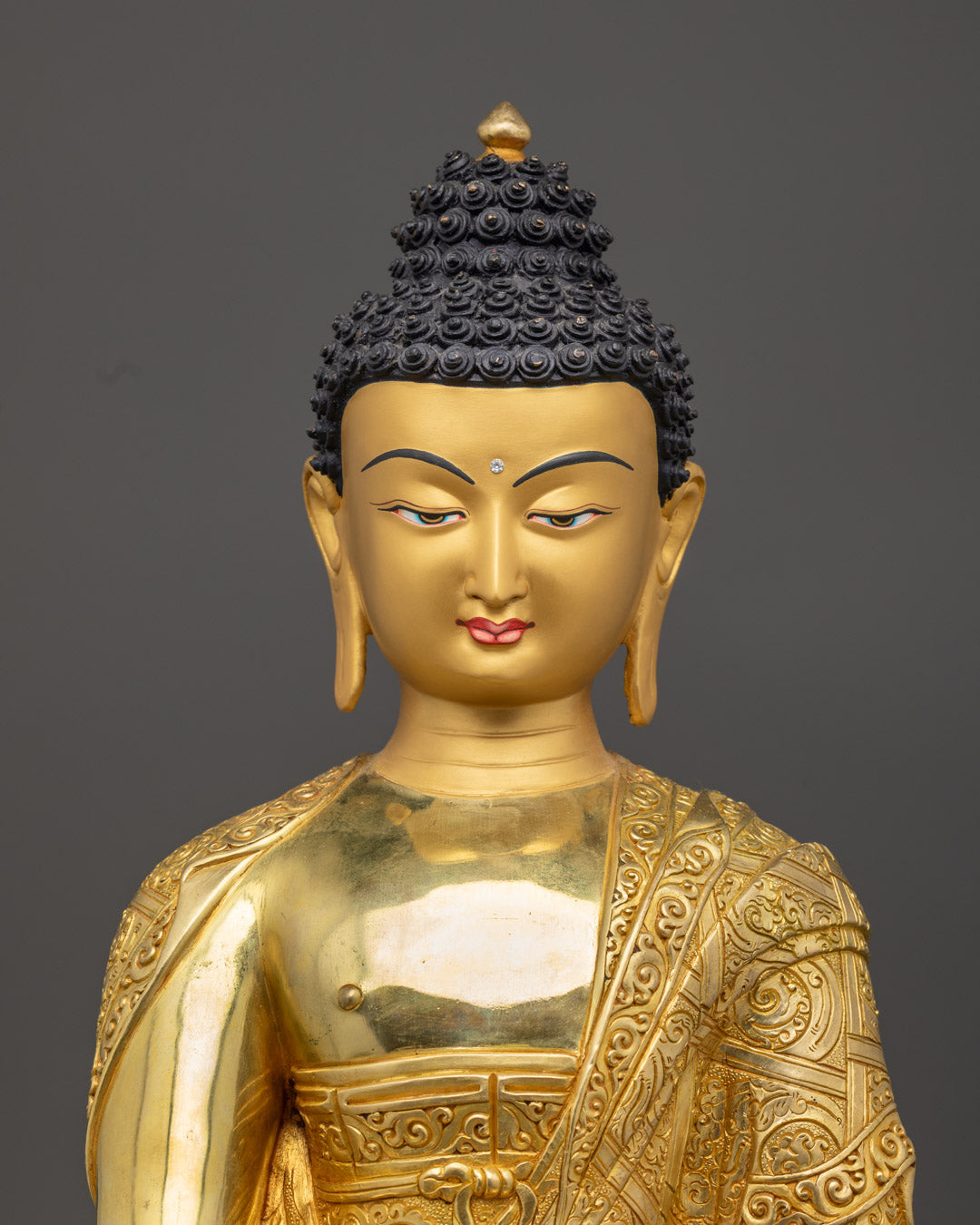 Shakyamuni Buddha Statue | Buddhist Tibetan Artwork
