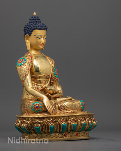Shakyamuni Buddha Statue | Sacred Tibetan Buddha Figure
