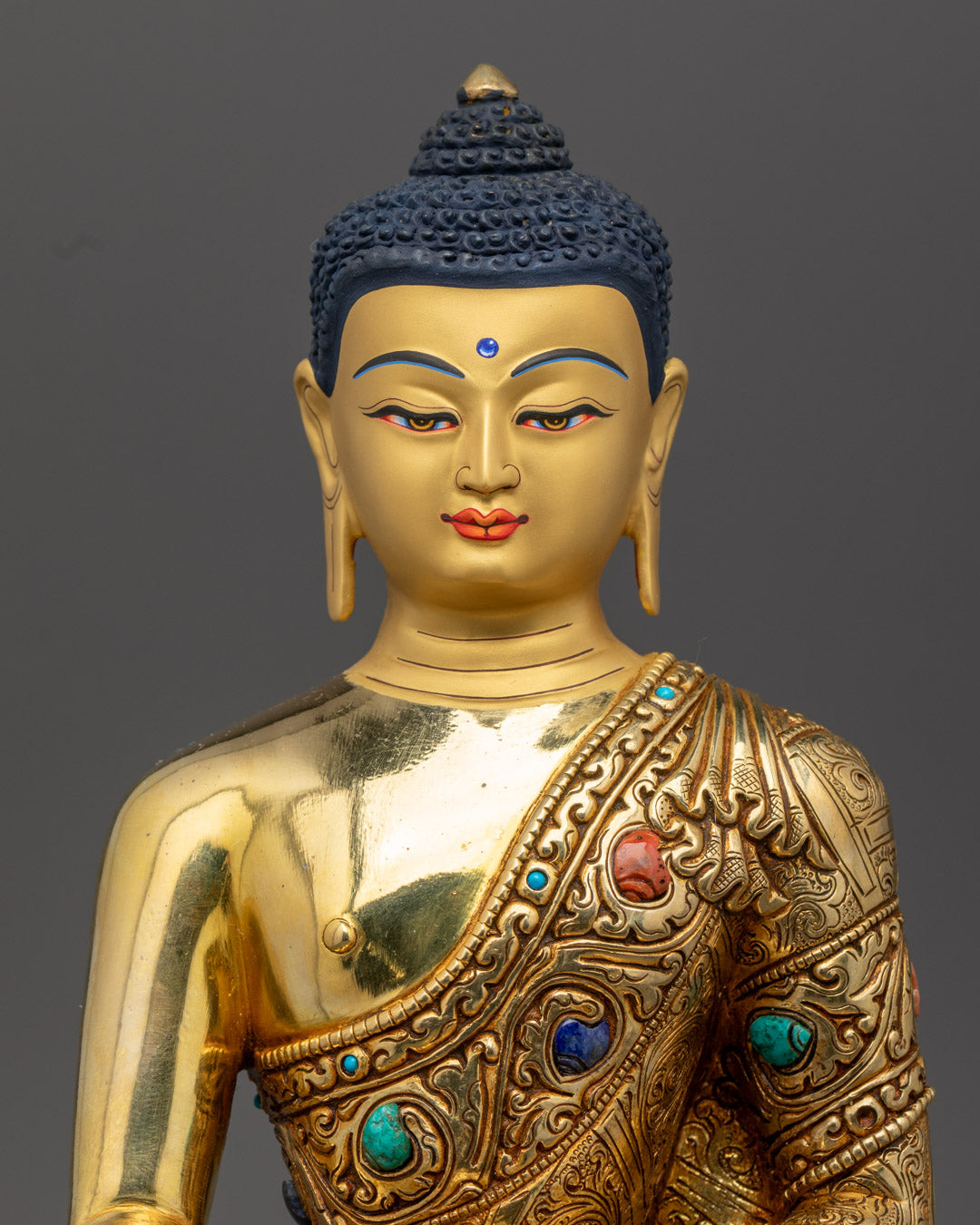 Shakyamuni Buddha Statue | Traditionally Hand-Carved