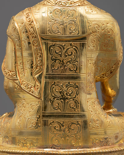 Shakyamuni Buddha Statue | Nepalese Hand-Carved Spiritual Decor