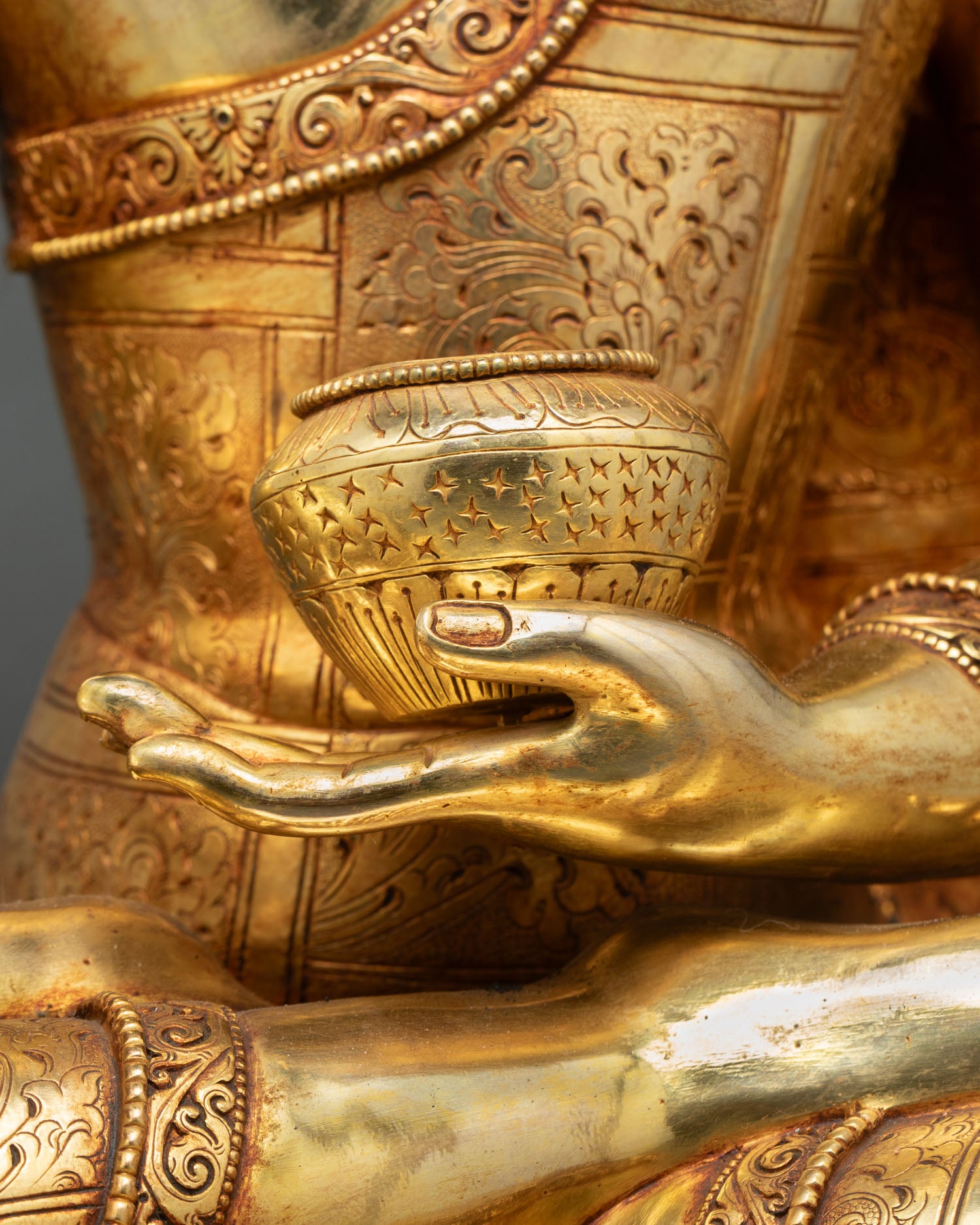 Buddha Shakyamuni Statue | Lost Wax Casting Buddhist Art