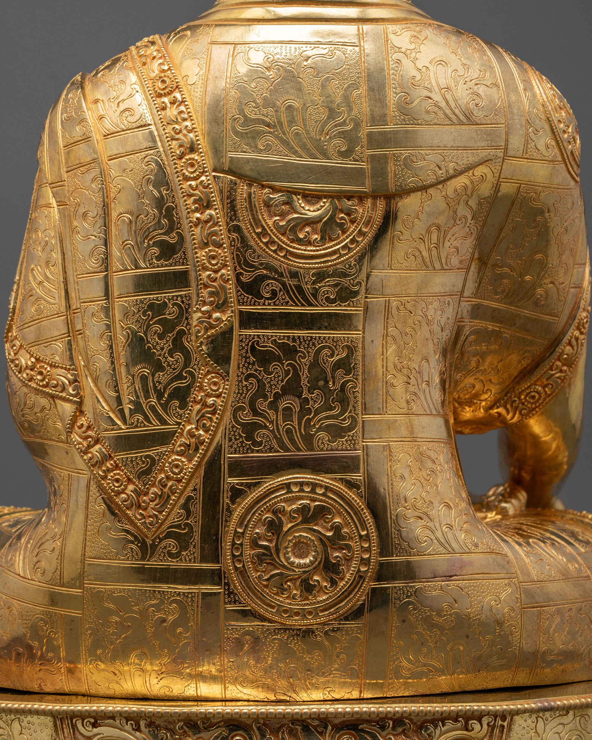 Shakyamuni Buddha Sculpture from Nepal | Traditional Buddhist Statue