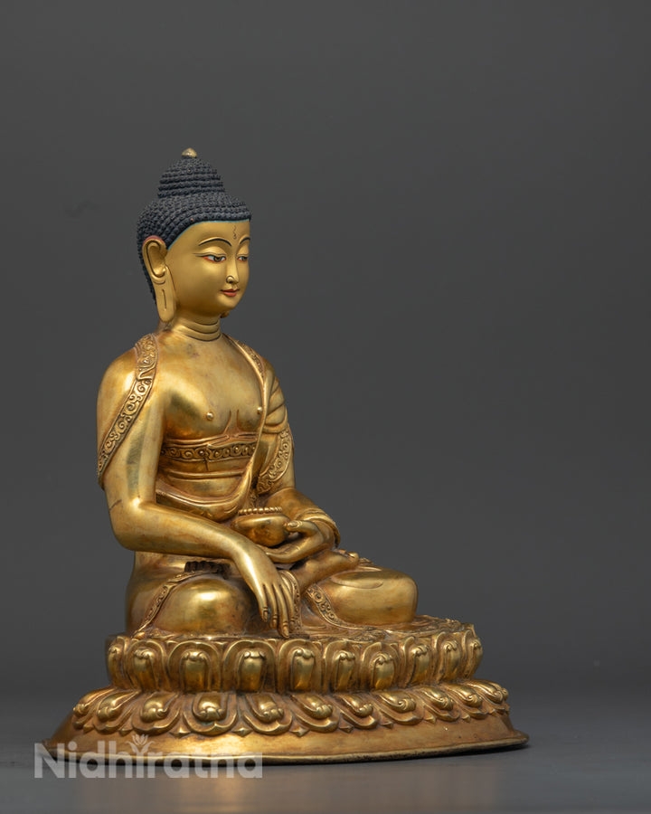 Shakyamuni Buddha Statue | Elegant Tibetan Buddhist Home Decor