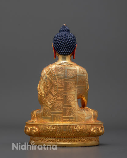 Shakyamuni Buddha Statue | Machine-Made with Fine Detailing