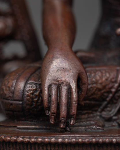 Machine-Produced Buddha Shakyamuni Statue | Elegant Spiritual Decor