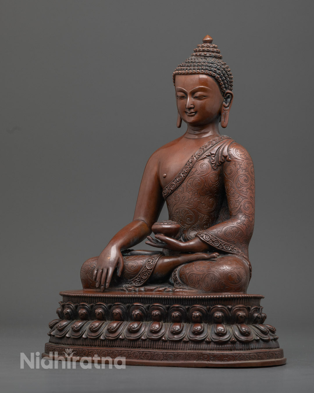 Shakyamuni Buddha Statue |  Oxidized Buddha Statue