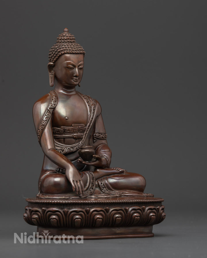 Siddhartha Gautama Statue | A Symbol of Serenity in Oxidized Copper