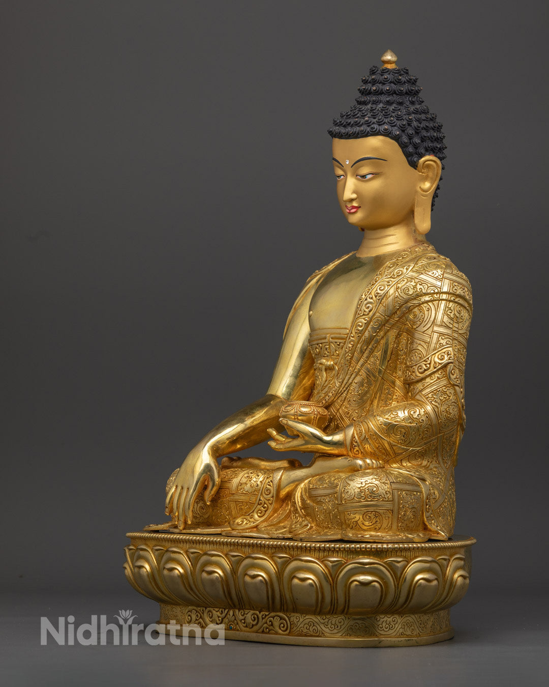Shakyamuni Buddha Statue | Buddhist Tibetan Artwork