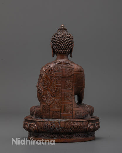 Nepalese Shakyamuni Buddha Statue | Spiritual Gift for Peace