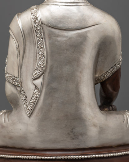 Oxidized Shakyamuni Buddha Statue | Himalayan Enlightened Master Decor