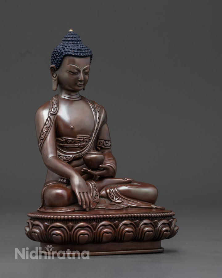 Nepalese Shakyamuni Buddha Statue | A Sacred Meditation Companion