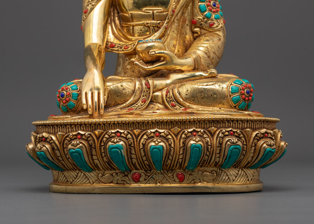 Shakyamuni Buddha Statue | Sacred Tibetan Buddha Figure