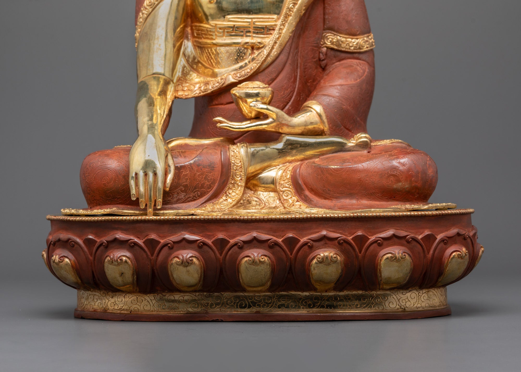 Tathagata Buddha Shakyamuni Statue | Tibetan Statue of Enlightened One