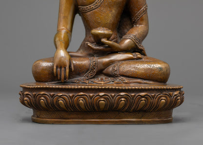 Shakyamuni Buddha Statue | Handcrafted Nepalese Enlightenment Icon