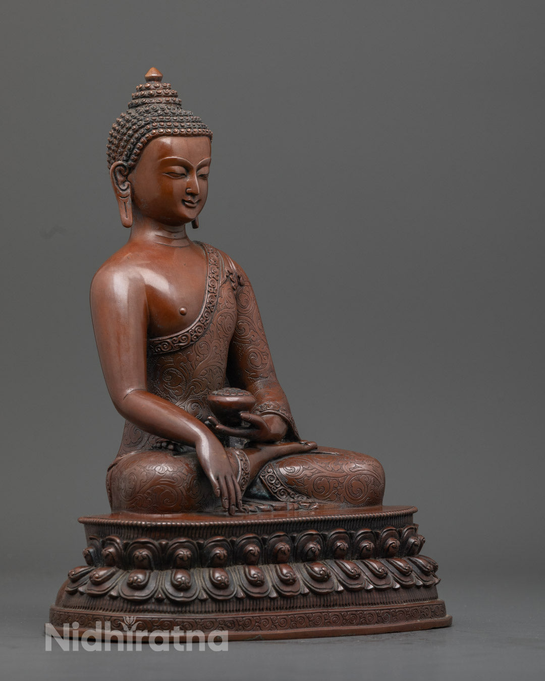 Shakyamuni Buddha Statue |  Oxidized Buddha Statue
