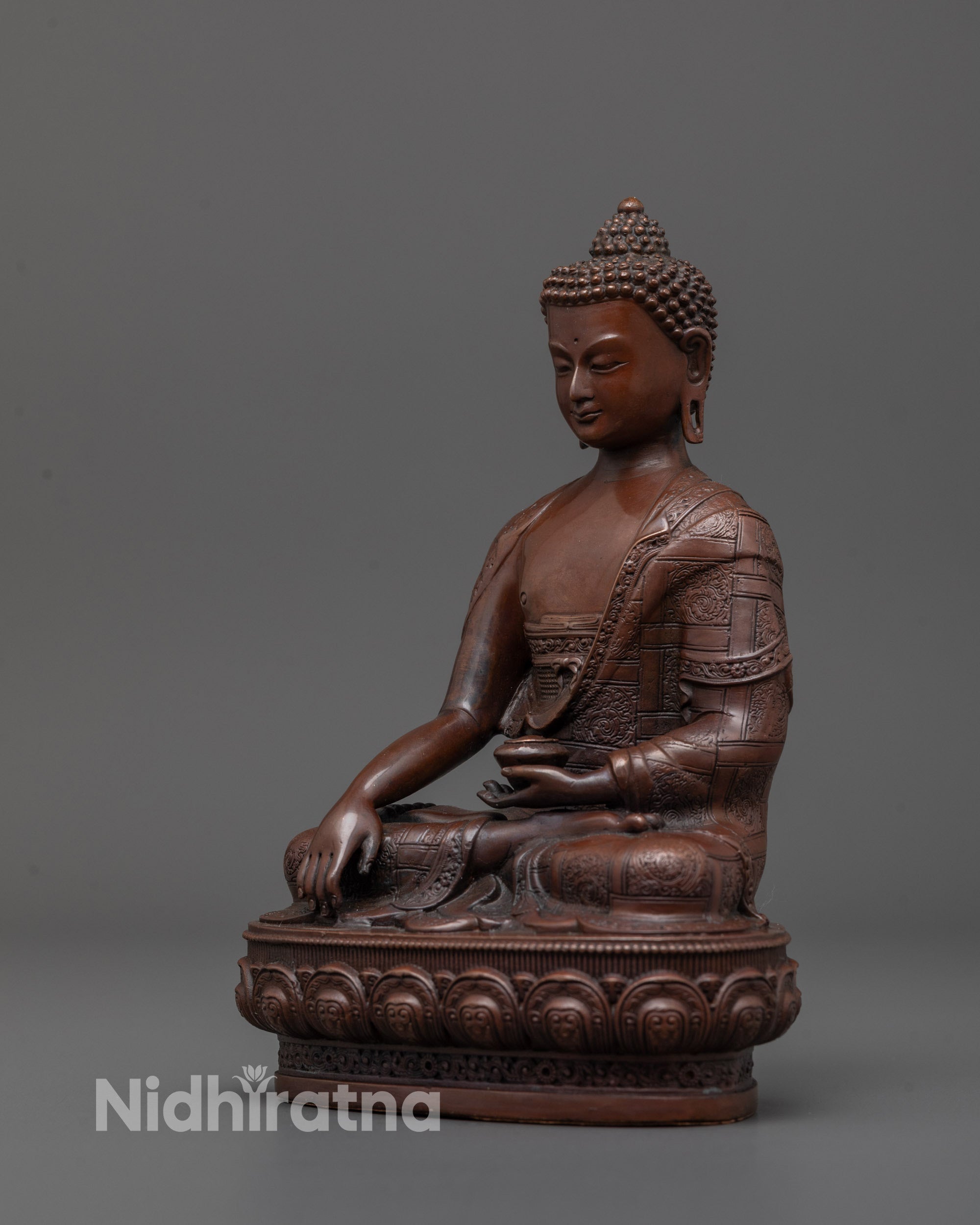 Nepalese Shakyamuni Buddha Statue | Spiritual Gift for Peace