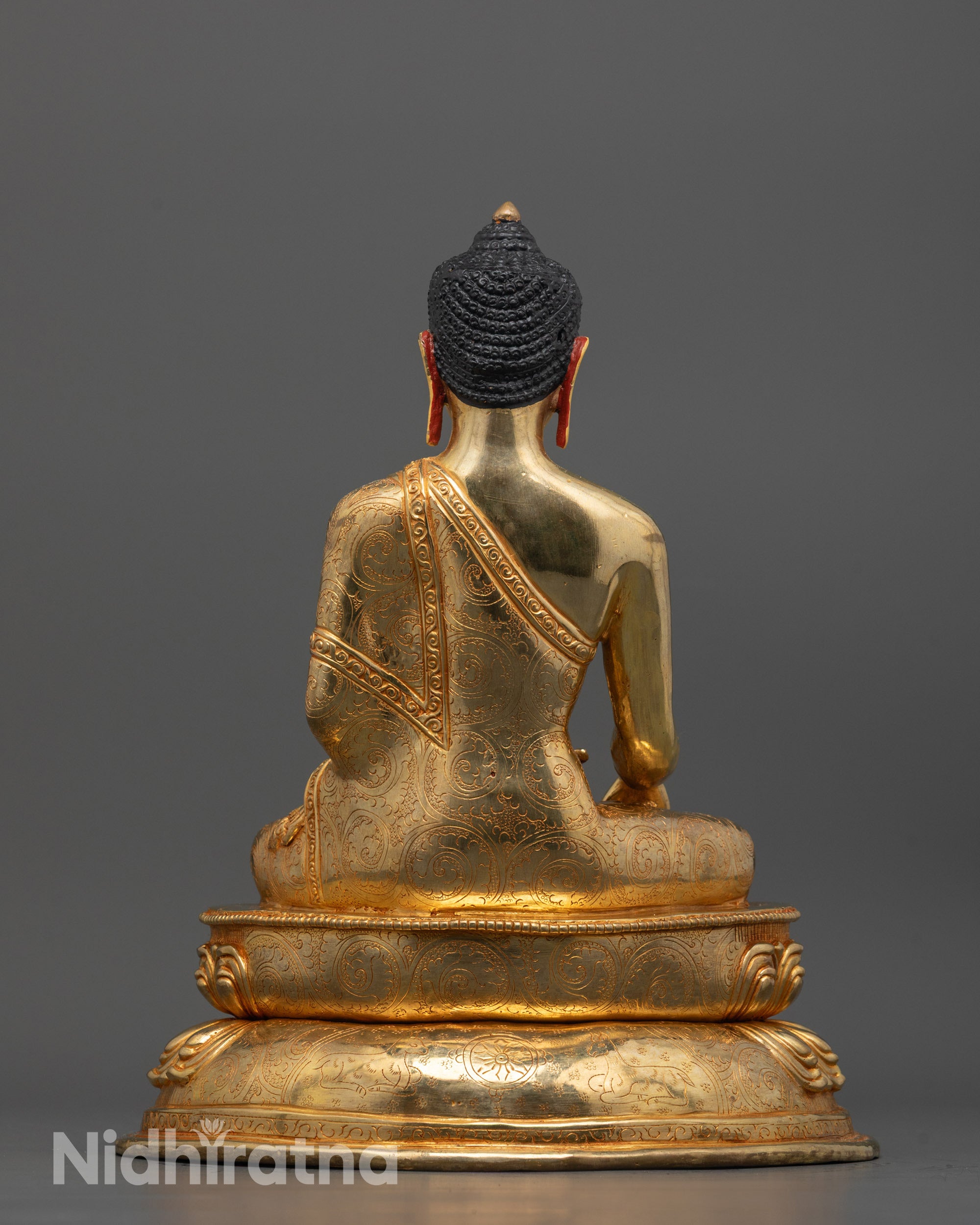 Shakyamuni Buddha Statue | Traditional Himalayan Buddhist Artwork