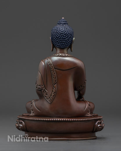 Nepalese Shakyamuni Buddha Statue | A Sacred Meditation Companion
