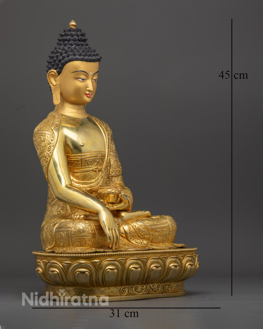 Shakyamuni Buddha Statue | Buddhist Tibetan Artwork