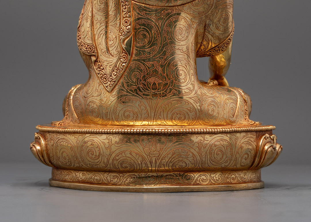 Meditating Buddha Shakyamuni Statue | Nepalese Craft