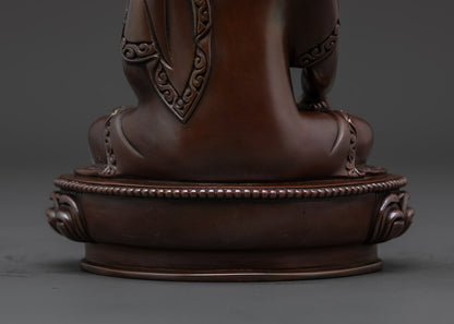 Nepalese Shakyamuni Buddha Statue | A Sacred Meditation Companion